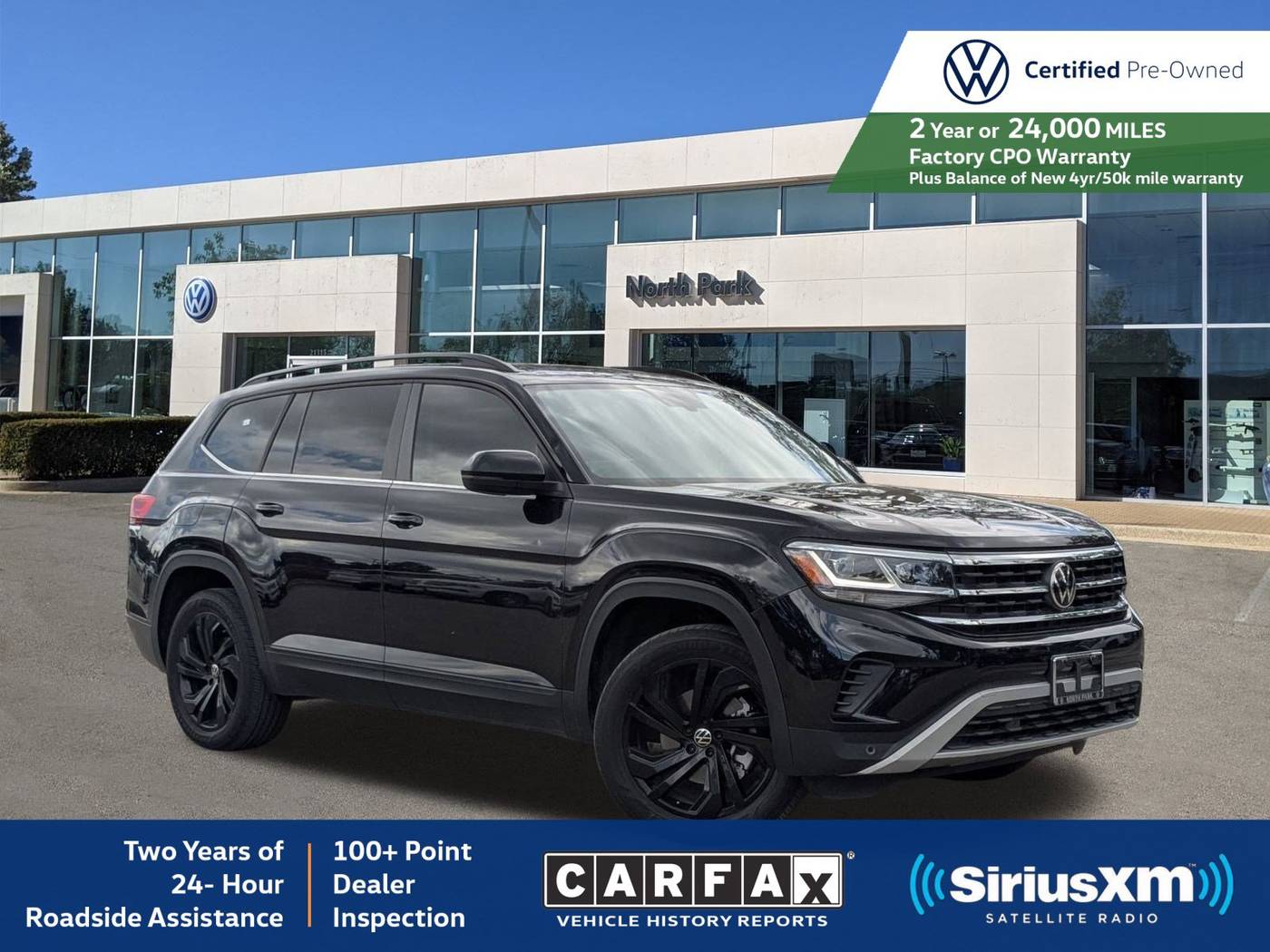 2022 Volkswagen Atlas SE with Technology — SUV — 52,088 mi — San Antonio, TX