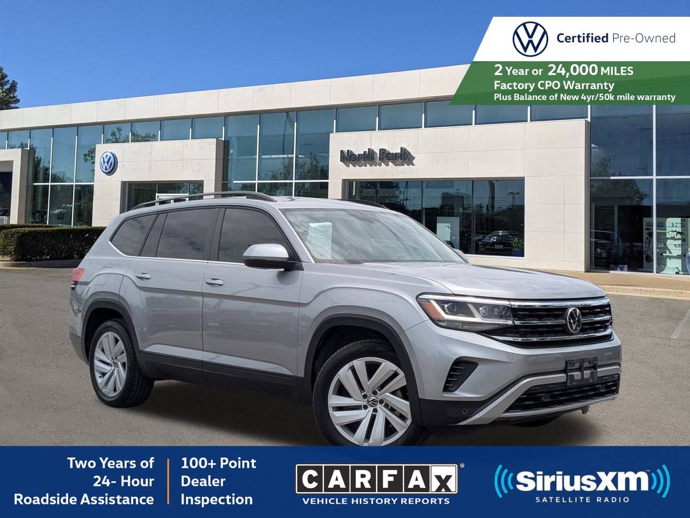 2021 Volkswagen Atlas SE with Technology — SUV — 45,505 mi — San Antonio, TX