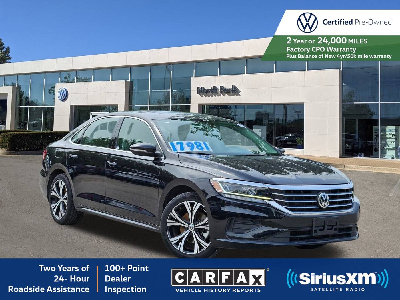 2021 Volkswagen Passat SE — Sedan — 47,917 mi — San Antonio, TX