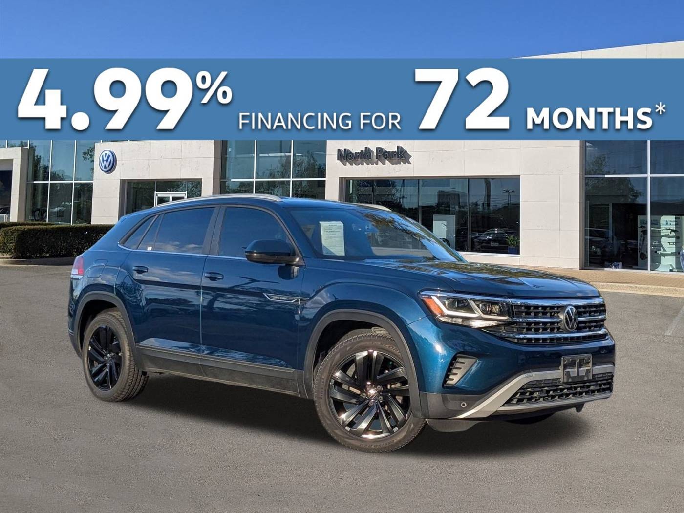 2022 Volkswagen Atlas Cross Sport SE with Technology — SUV — 70,198 mi — San Antonio, TX
