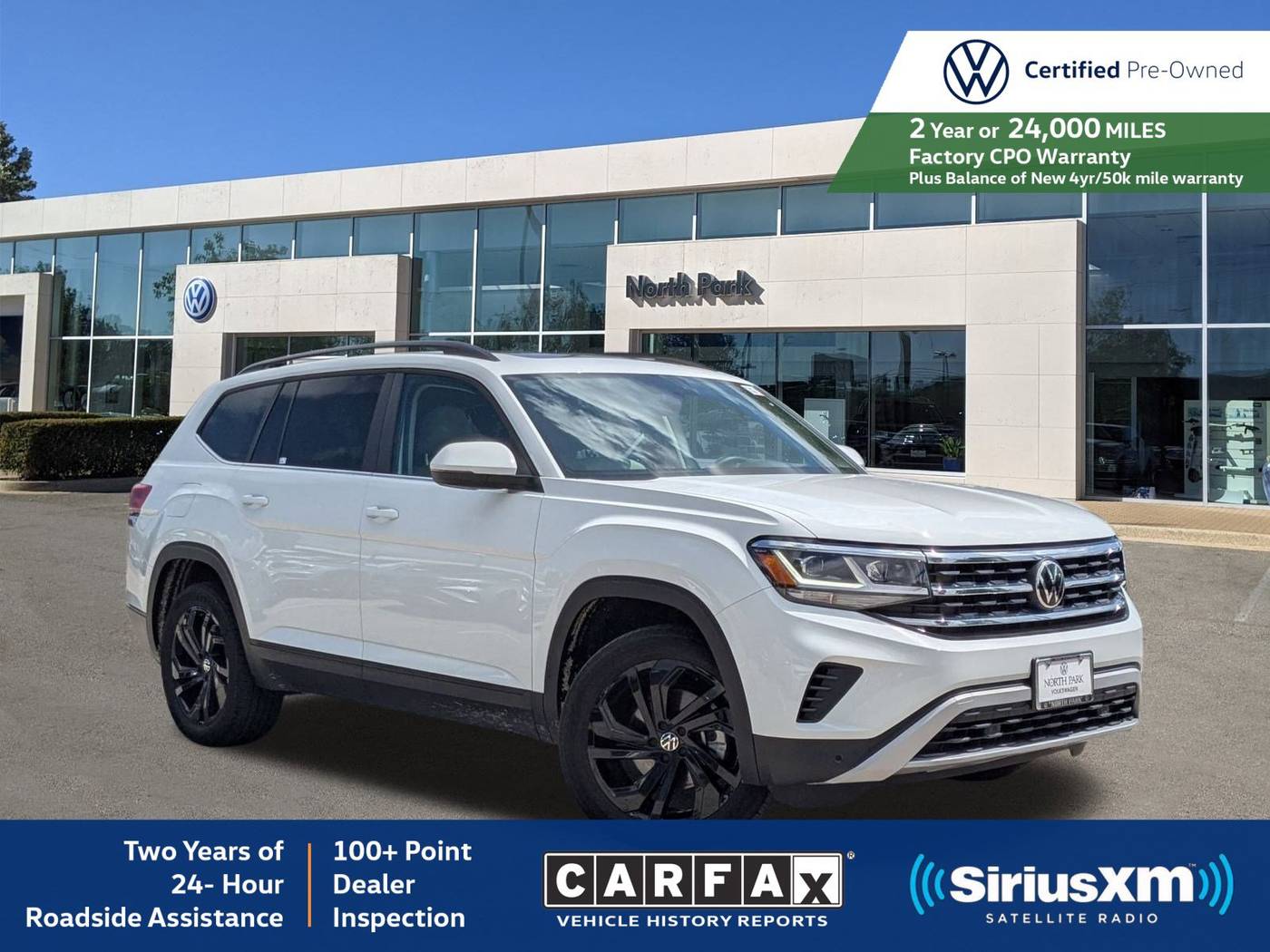2022 Volkswagen Atlas SE with Technology — SUV — 45,730 mi — San Antonio, TX