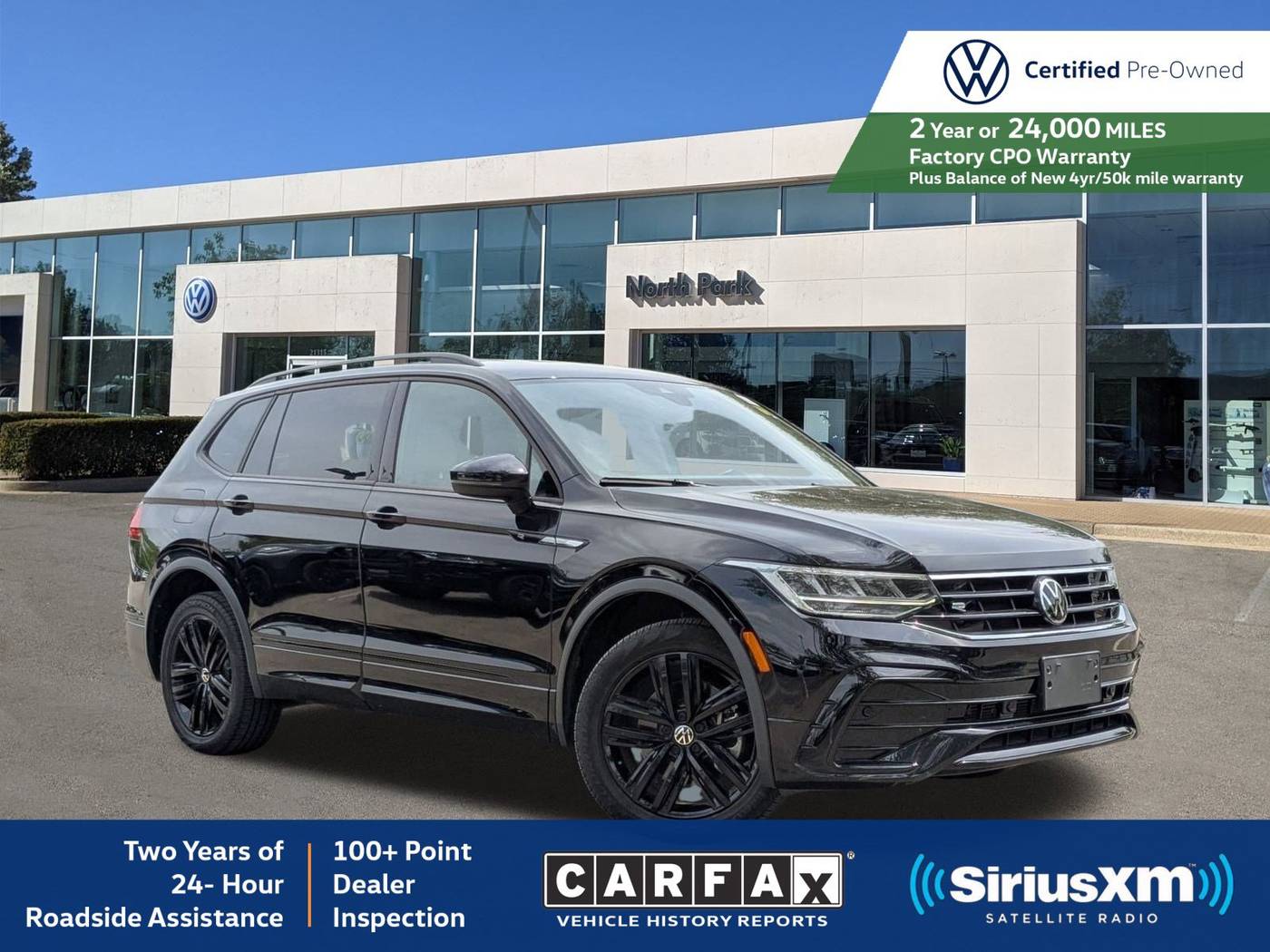 2022 Volkswagen Tiguan SE R-Line Black — SUV — 33,106 mi — San Antonio, TX