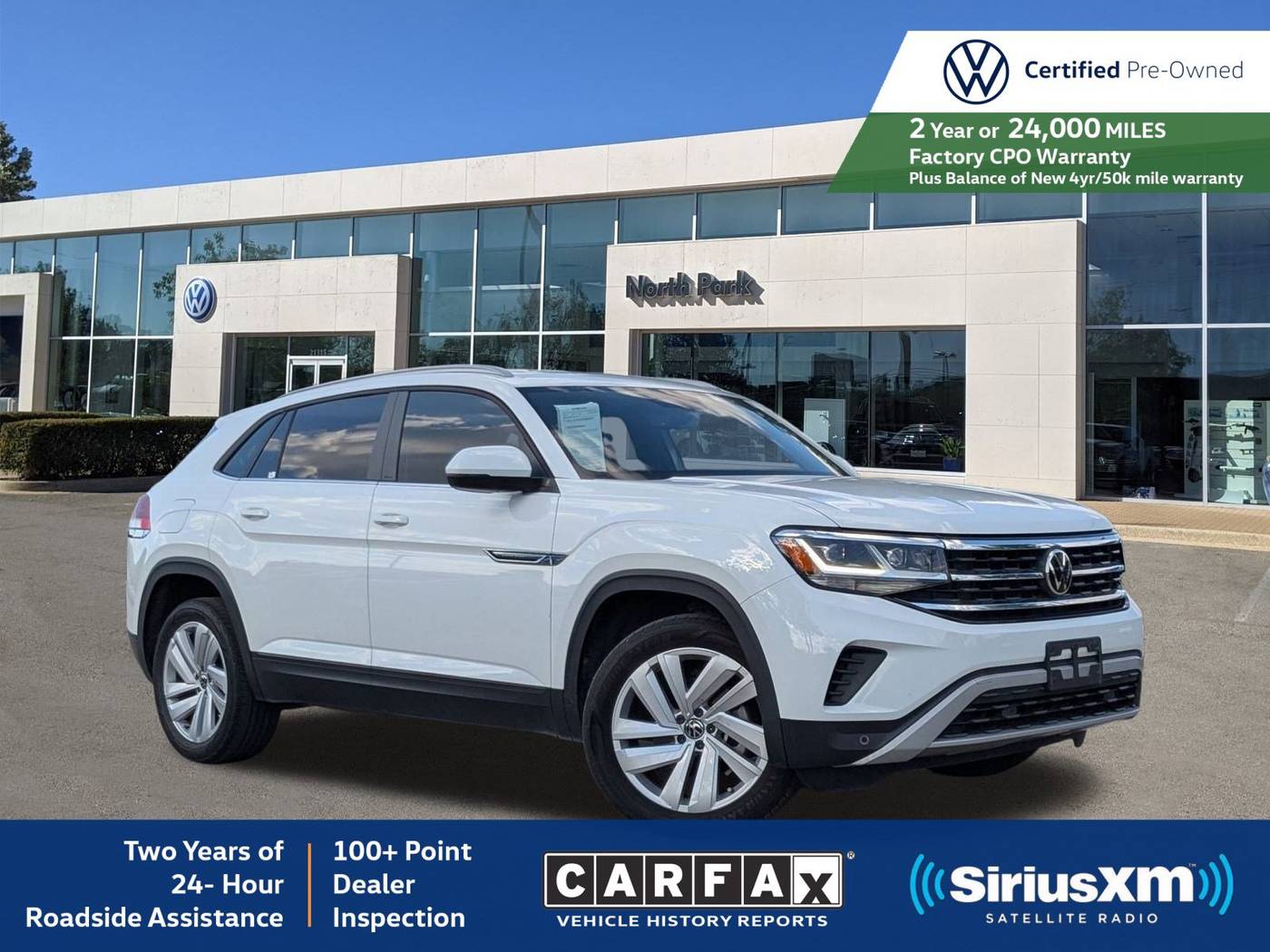 2021 Volkswagen Atlas Cross Sport SE with Technology — SUV — 52,465 mi — San Antonio, TX