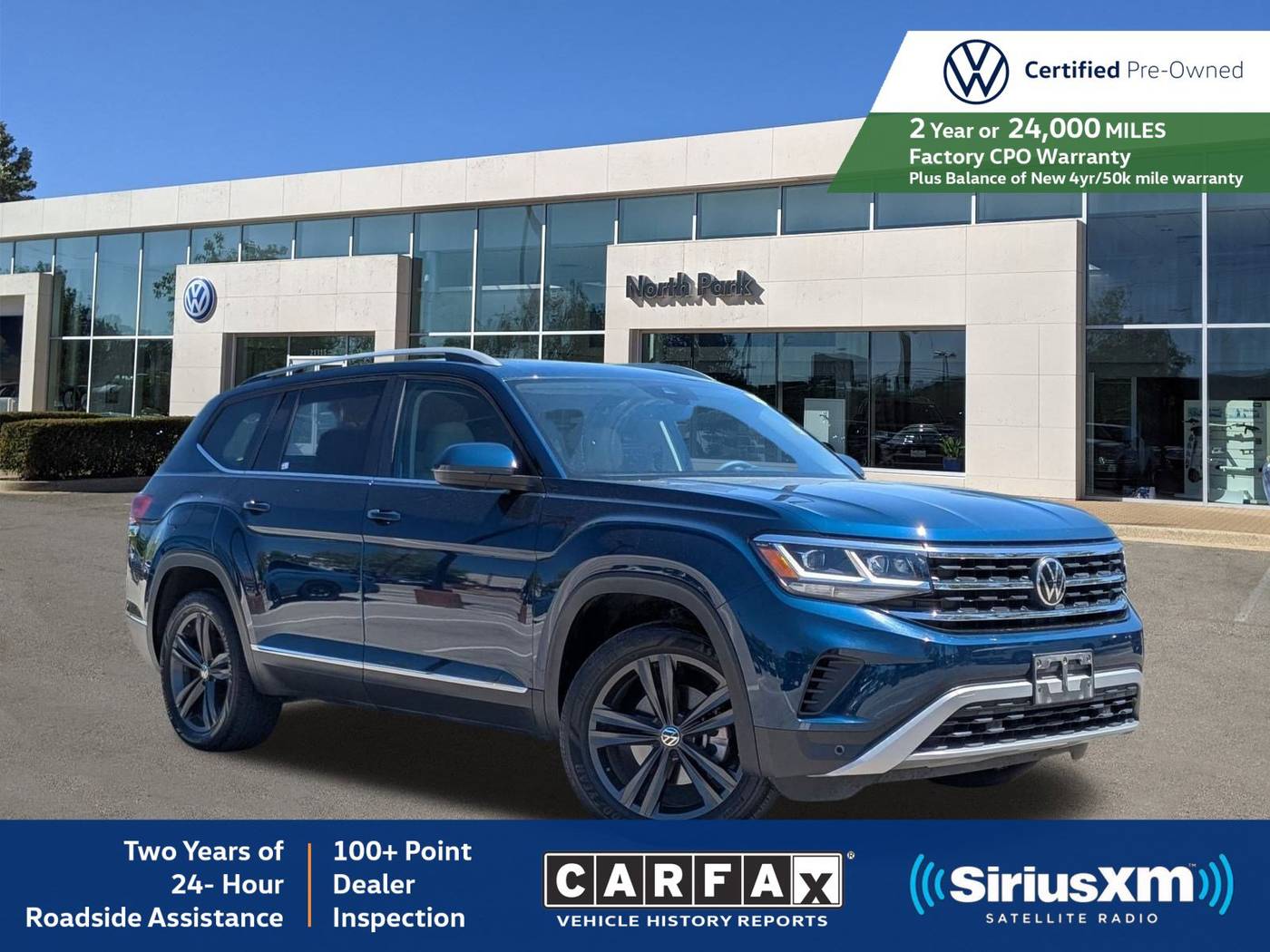2022 Volkswagen Atlas SEL — SUV — 56,889 mi — San Antonio, TX