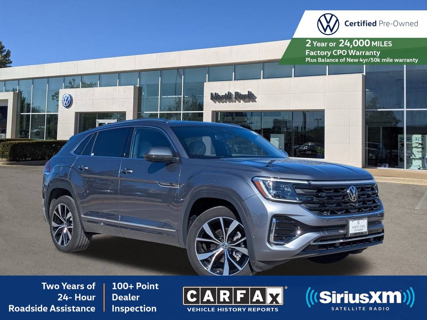 2024 Volkswagen Atlas Cross Sport SEL Premium R-Line — SUV — 9,385 mi — San Antonio, TX
