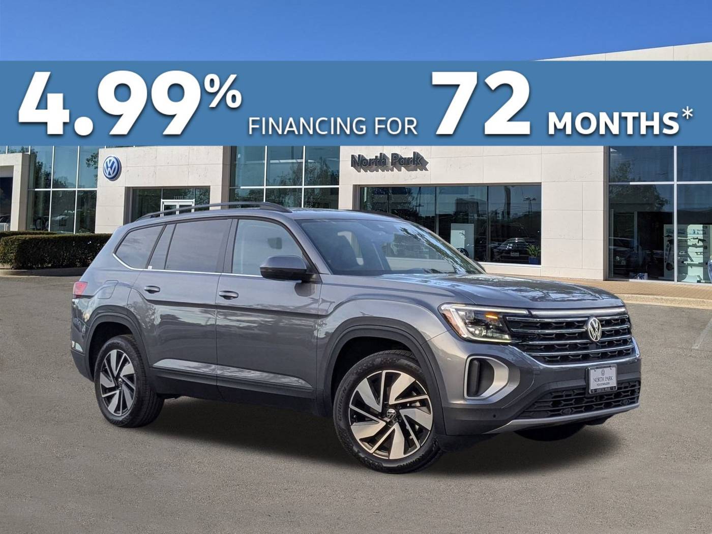 2025 Volkswagen Atlas SE with Technology — SUV — 9,511 mi — San Antonio, TX