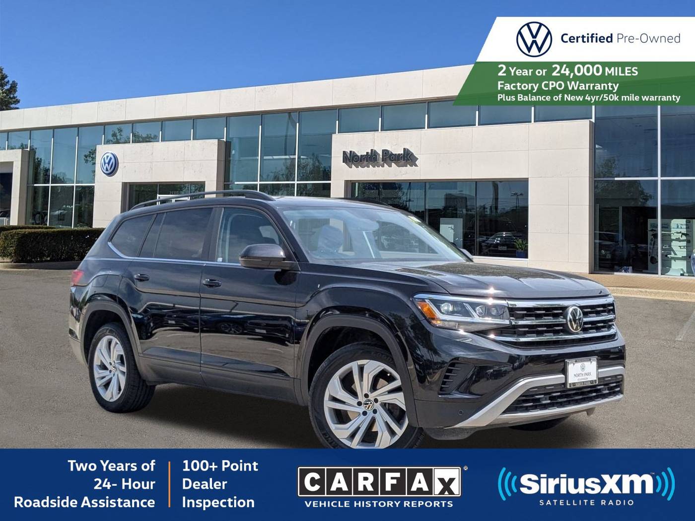 2021 Volkswagen Atlas SE with Technology — SUV — 54,380 mi — San Antonio, TX
