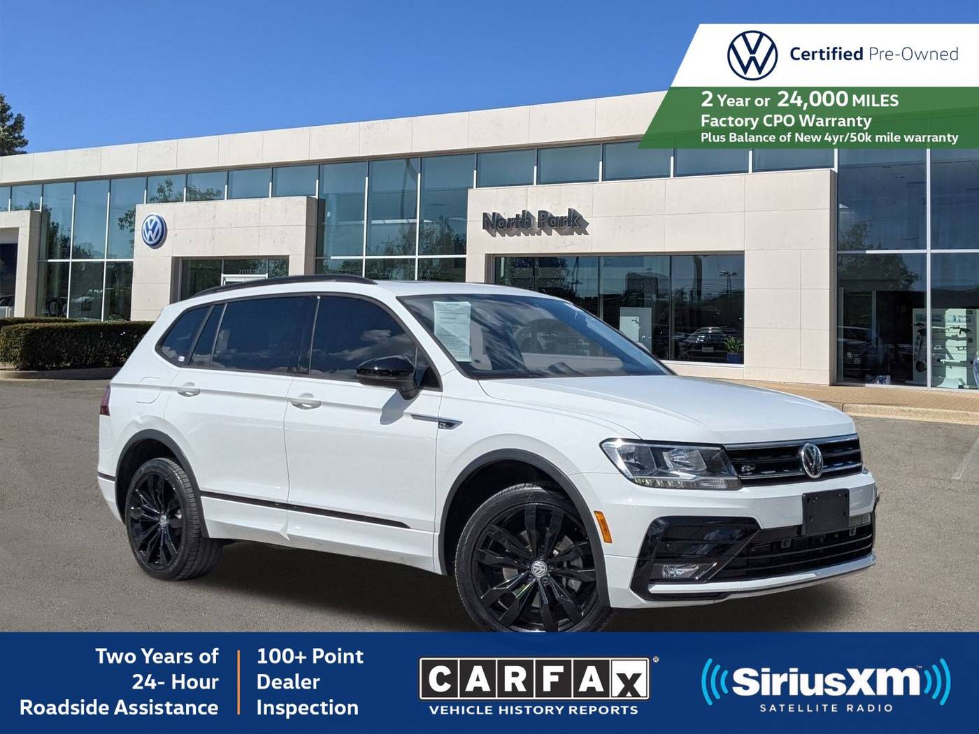 2020 Volkswagen Tiguan SE R-Line Black — SUV — 42,947 mi — San Antonio, TX