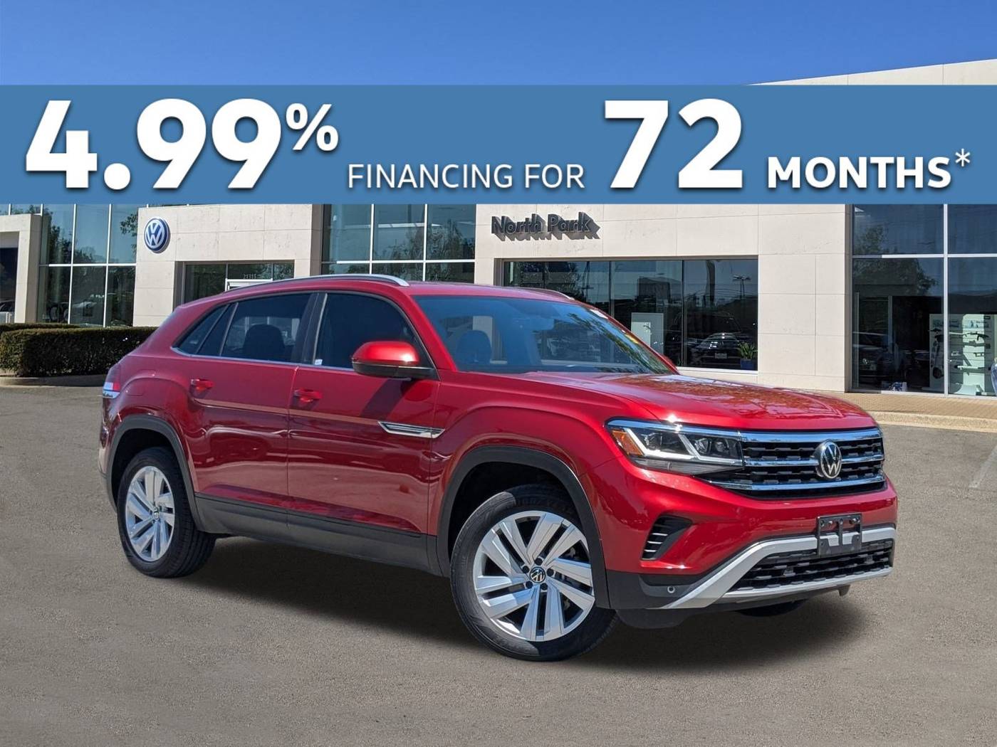 2022 Volkswagen Atlas Cross Sport SE with Technology — SUV — 67,206 mi — San Antonio, TX