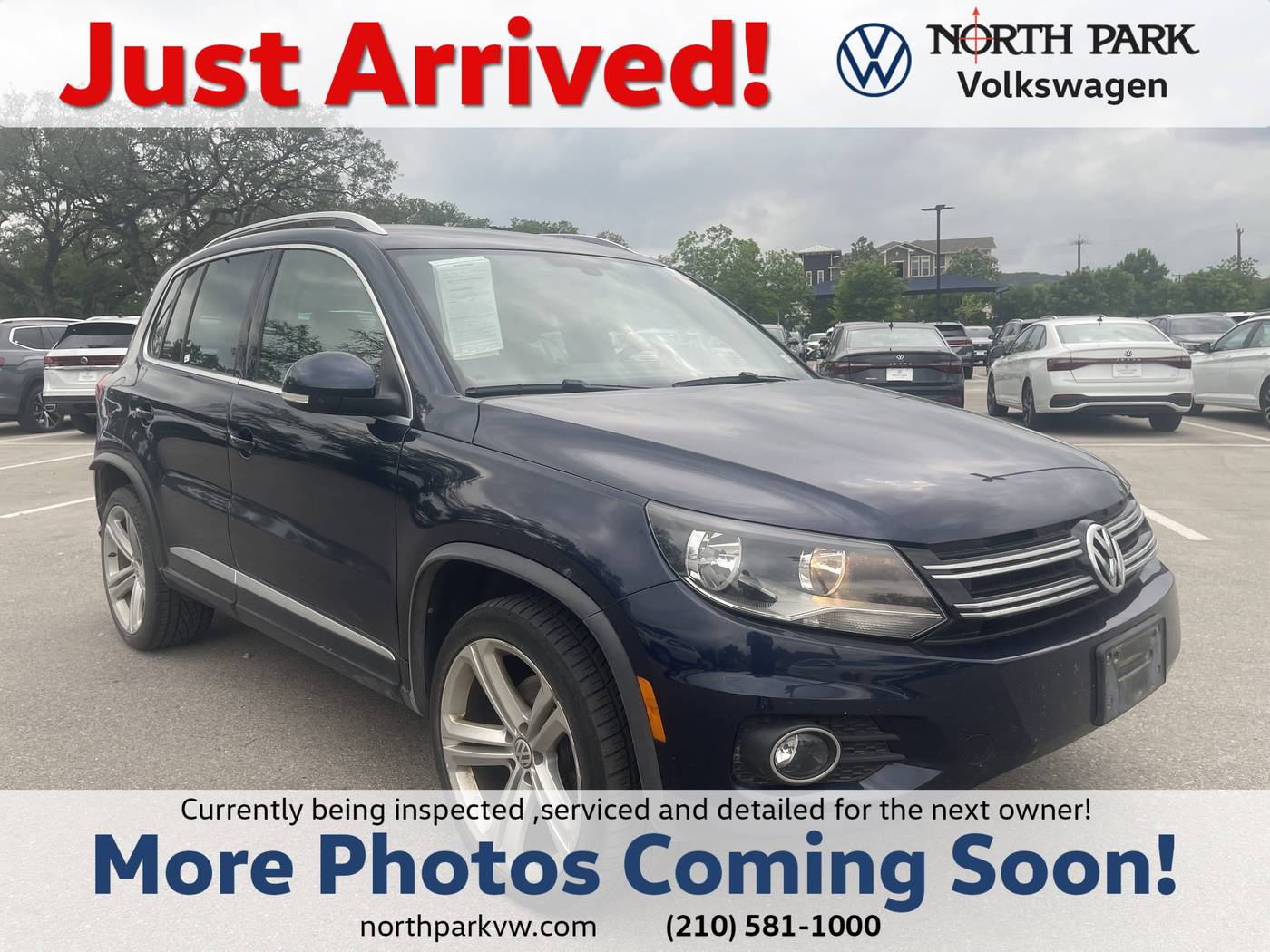 2016 Volkswagen Tiguan R-Line — SUV — 95,364 mi — San Antonio, TX