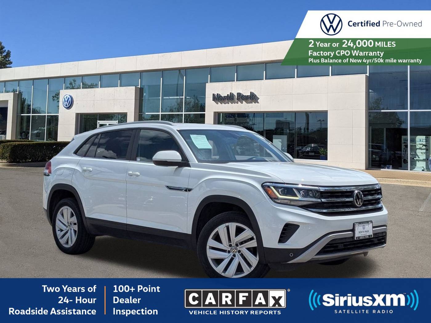 2021 Volkswagen Atlas Cross Sport SE with Technology — SUV — 54,116 mi — San Antonio, TX