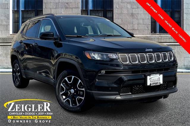 2022 Jeep Compass Latitude — SUV — 16,890 mi — Downers Grove, IL