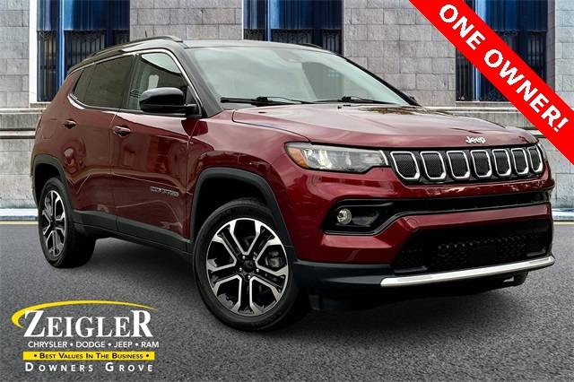 2022 Jeep Compass Limited — SUV — 34,371 mi — Downers Grove, IL