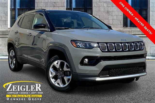 2022 Jeep Compass Limited — SUV — 37,005 mi — Downers Grove, IL