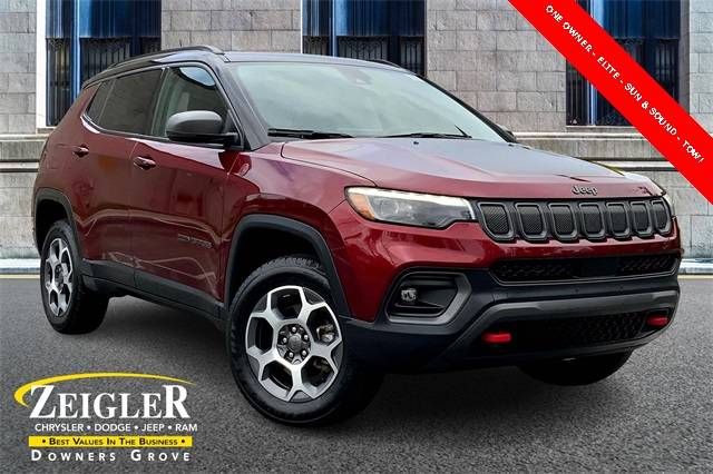 2022 Jeep Compass Trailhawk — SUV — 52,336 mi — Downers Grove, IL