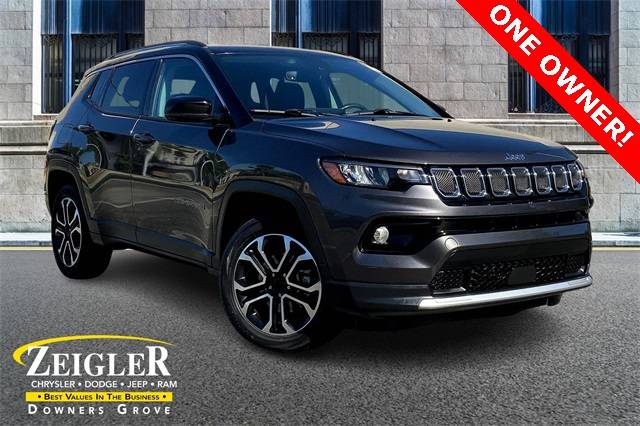 2022 Jeep Compass Limited — SUV — 13,008 mi — Downers Grove, IL