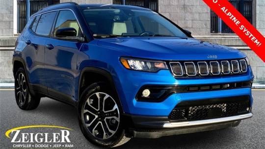 2022 Jeep Compass Limited — SUV — 59,625 mi — Downers Grove, IL