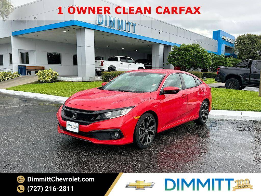 2019 Honda Civic Sport — Sedan — 87,091 mi — Clearwater, FL