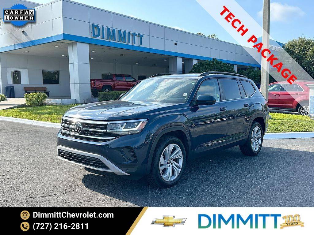 2021 Volkswagen Atlas SE with Technology — SUV — 55,513 mi — Clearwater, FL