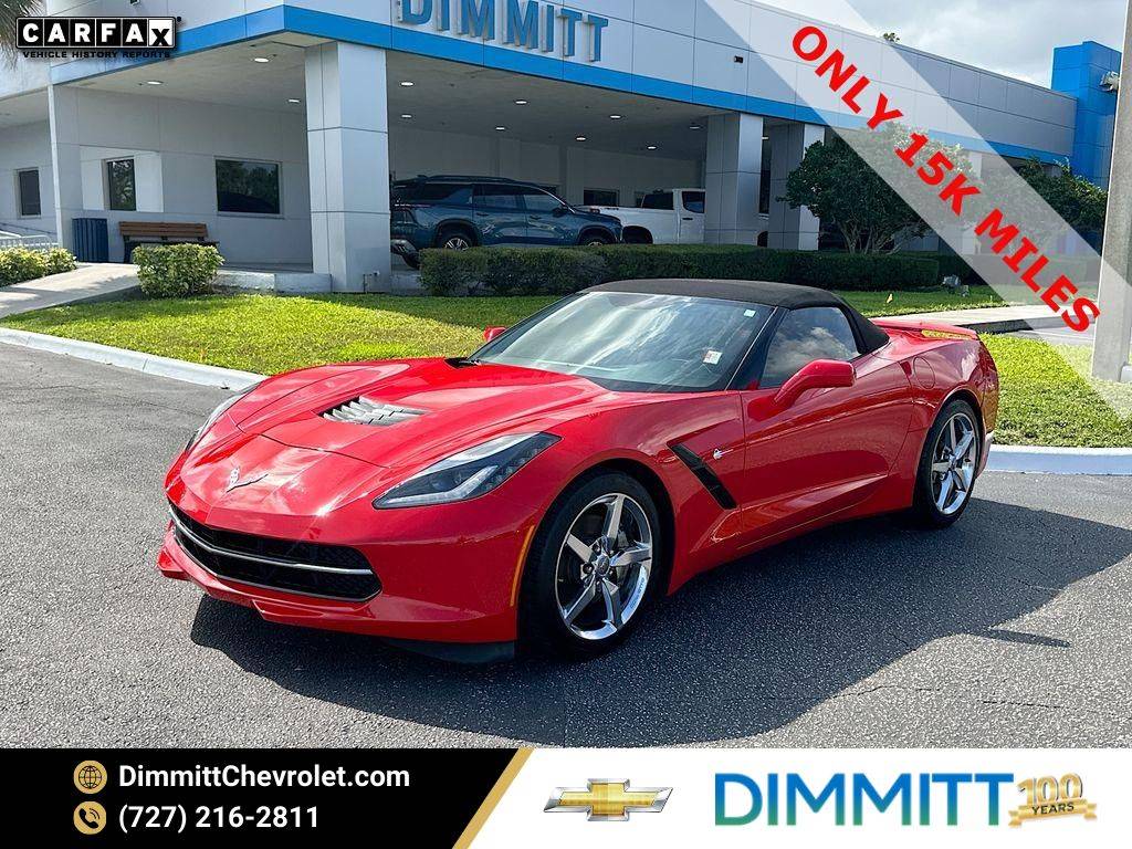 2014 Chevrolet Corvette 1LT — Convertible — 15,132 mi — Clearwater, FL
