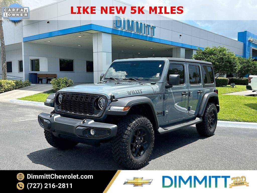2025 Jeep Wrangler Willys — SUV — 5,147 mi — Clearwater, FL