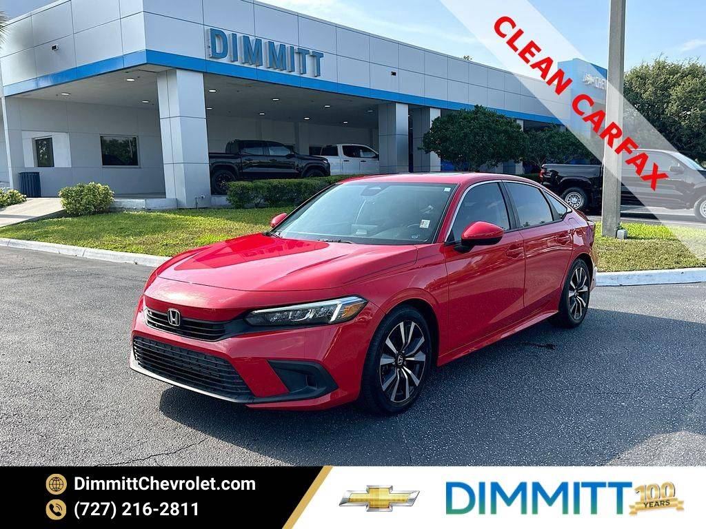 2022 Honda Civic EX — Sedan — 24,378 mi — Clearwater, FL