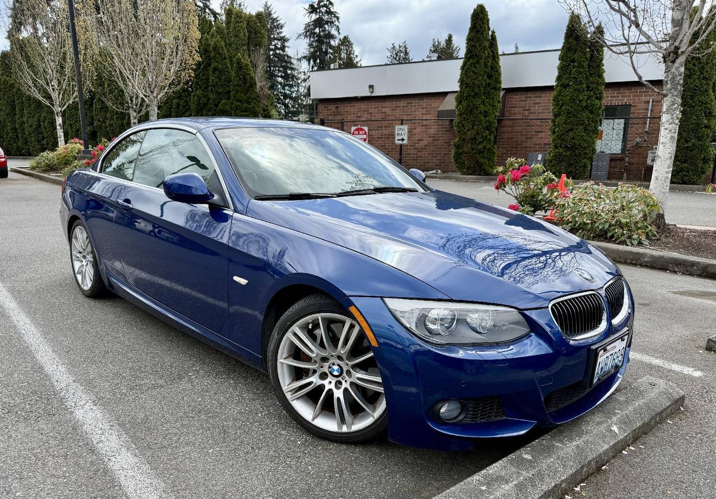 2013 BMW 3 Series 335i — Convertible — 45,579 mi — Tacoma, WA