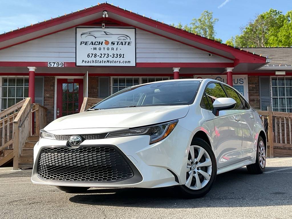 2021 Toyota Corolla LE — Sedan — 123,922 mi — Acworth, GA