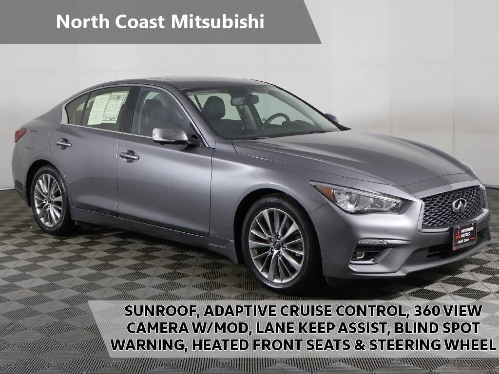 2022 INFINITI Q50 LUXE — Sedan — 40,549 mi — Akron, OH