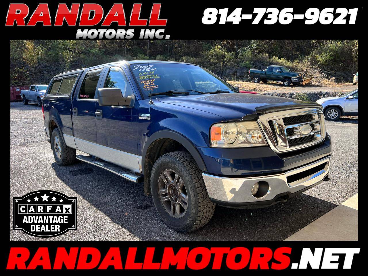 2007 Ford F-150 XLT — Pickup Truck — 175,365 mi — Portage, PA