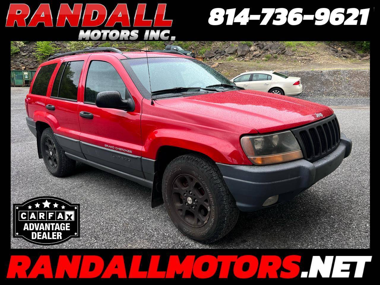 1999 Jeep Grand Cherokee Laredo — SUV — 168,722 mi — Portage, PA