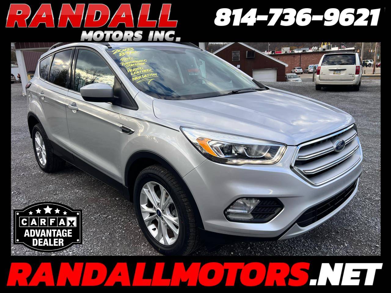 2018 Ford Escape SEL — SUV — 89,755 mi — Portage, PA