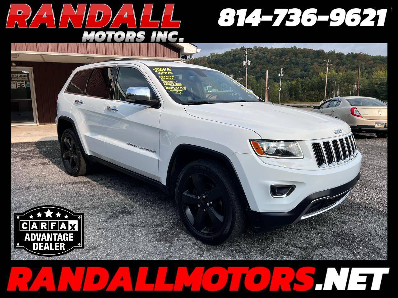2015 Jeep Grand Cherokee Limited — SUV — 99,394 mi — Portage, PA