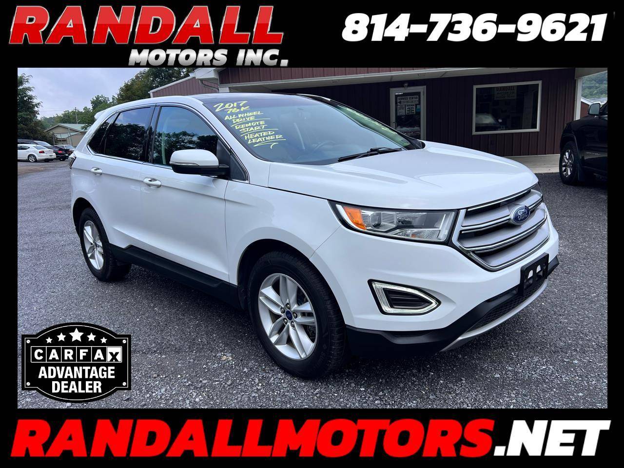 2017 Ford Edge SEL — SUV — 76,111 mi — Portage, PA
