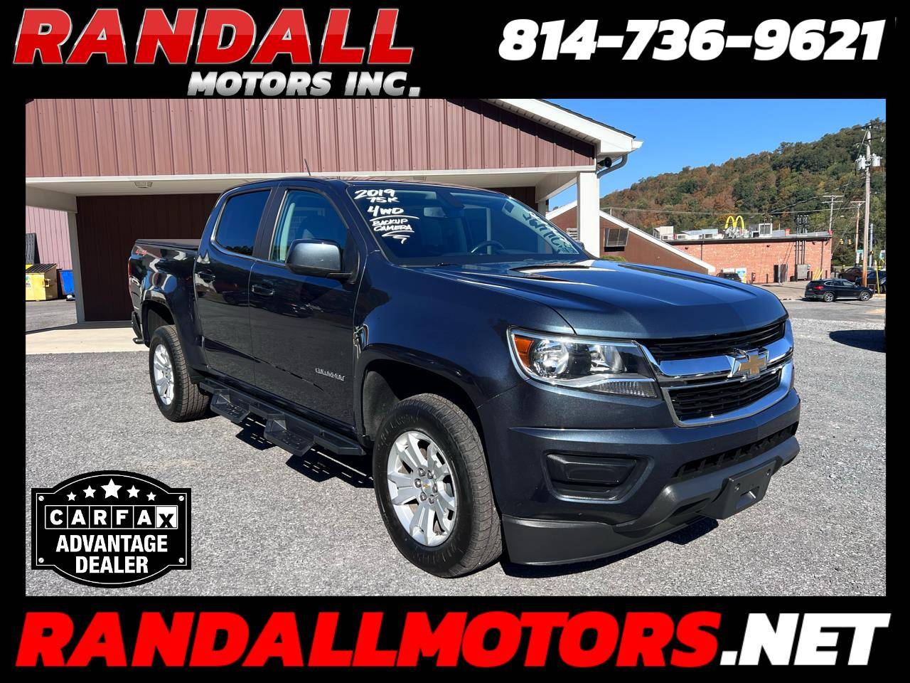 2019 Chevrolet Colorado LT — Pickup Truck — 75,297 mi — Portage, PA
