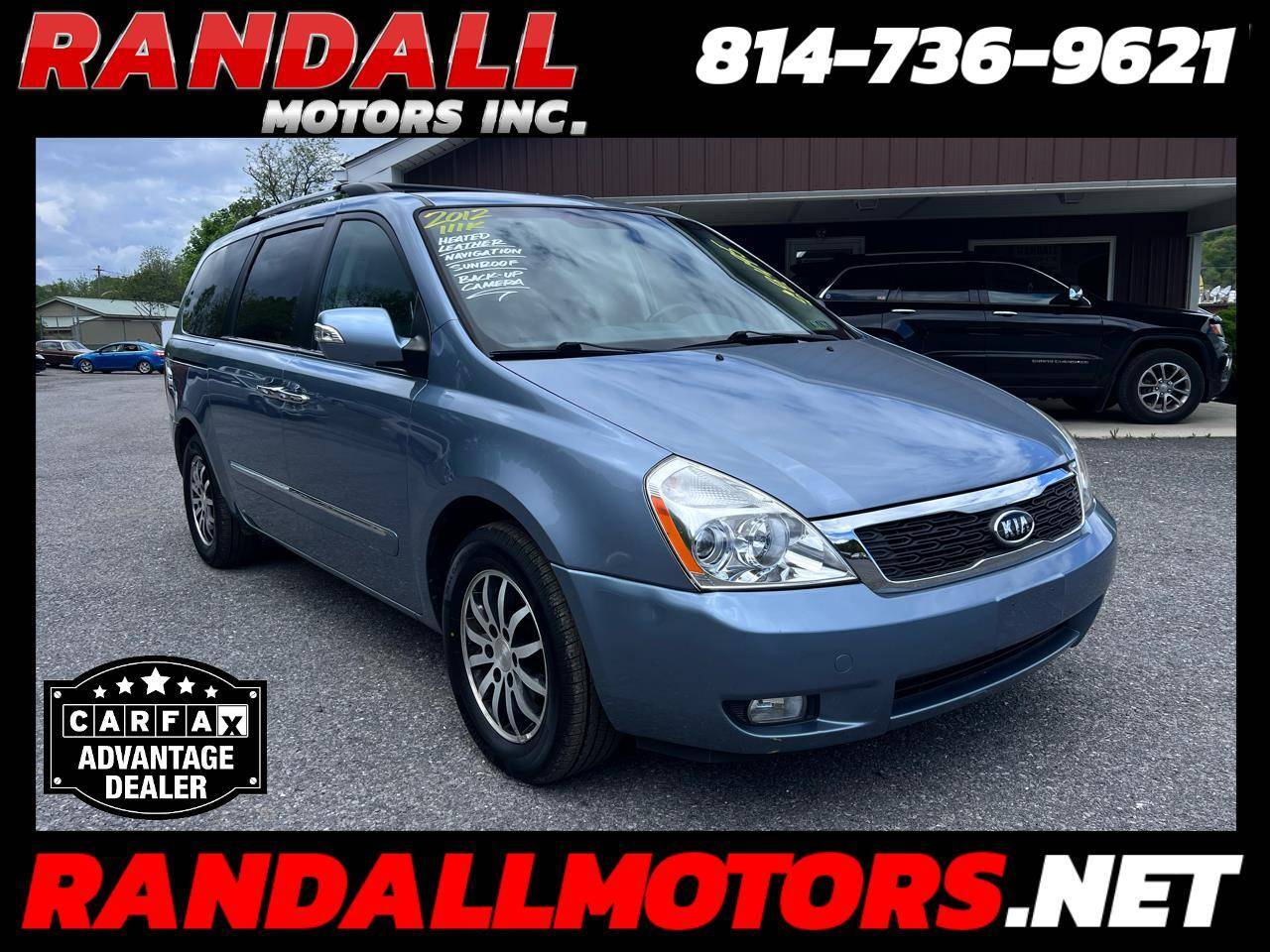2012 Kia Sedona EX — Minivan — 111,661 mi — Portage, PA