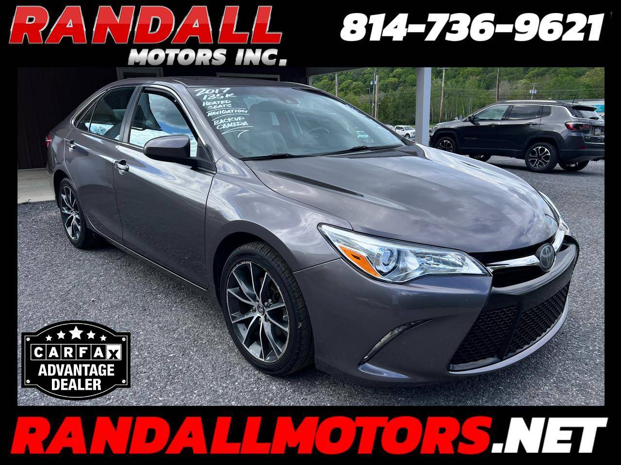 2017 Toyota Camry XSE — Sedan — 135,574 mi — Portage, PA