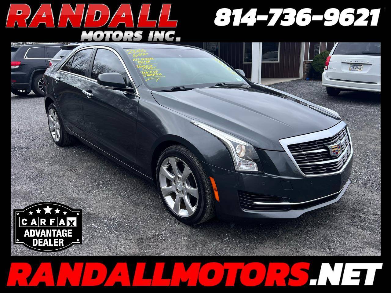 2016 Cadillac ATS Luxury — Sedan — 64,264 mi — Portage, PA