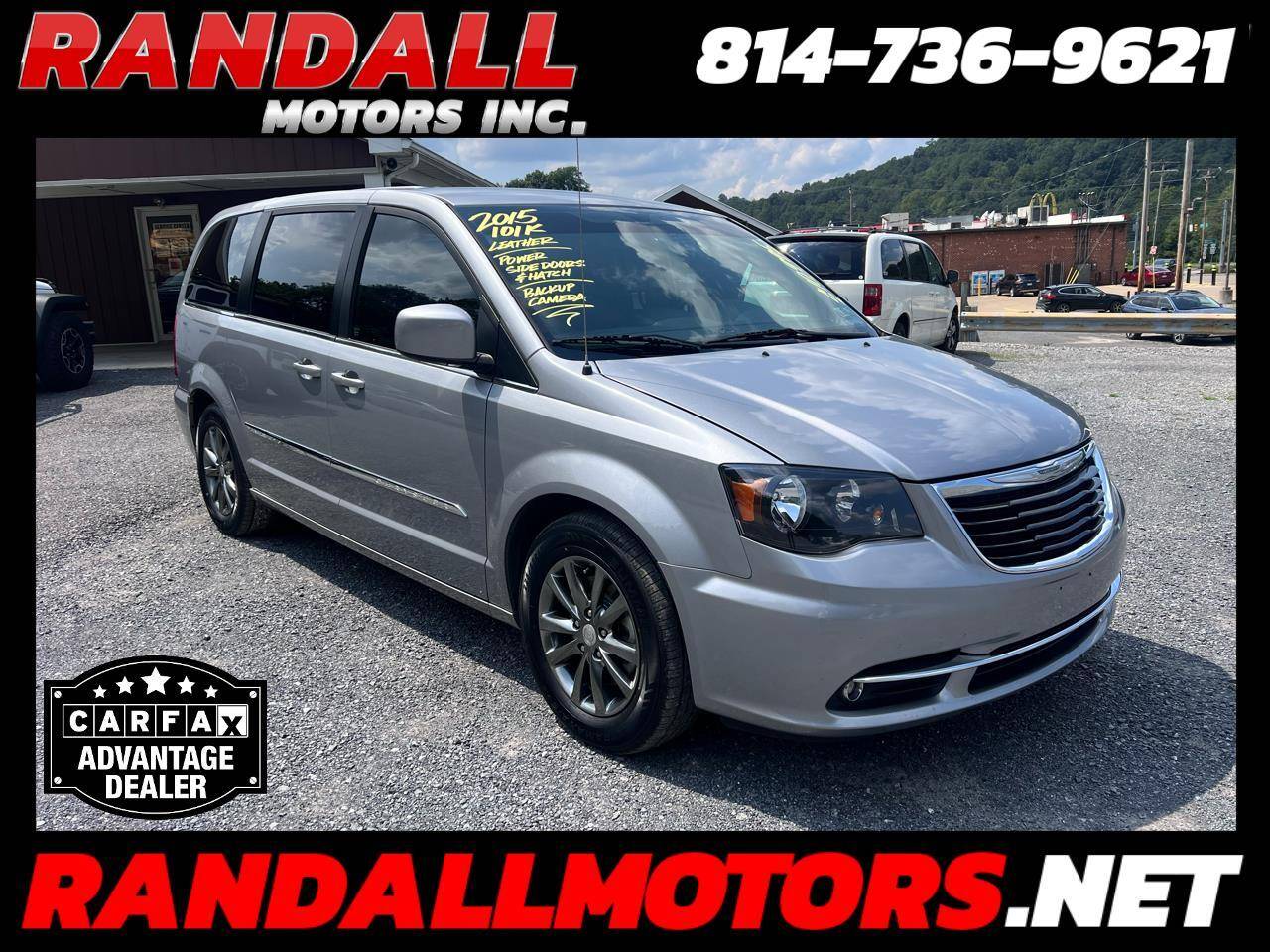 2015 Chrysler Town & Country S — Minivan — 101,273 mi — Portage, PA