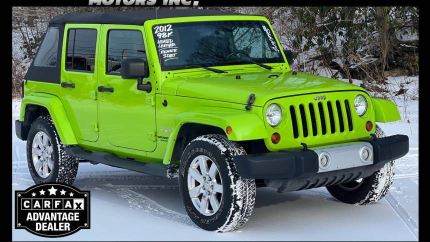 2012 Jeep Wrangler Sahara — SUV — 98,737 mi — Portage, PA