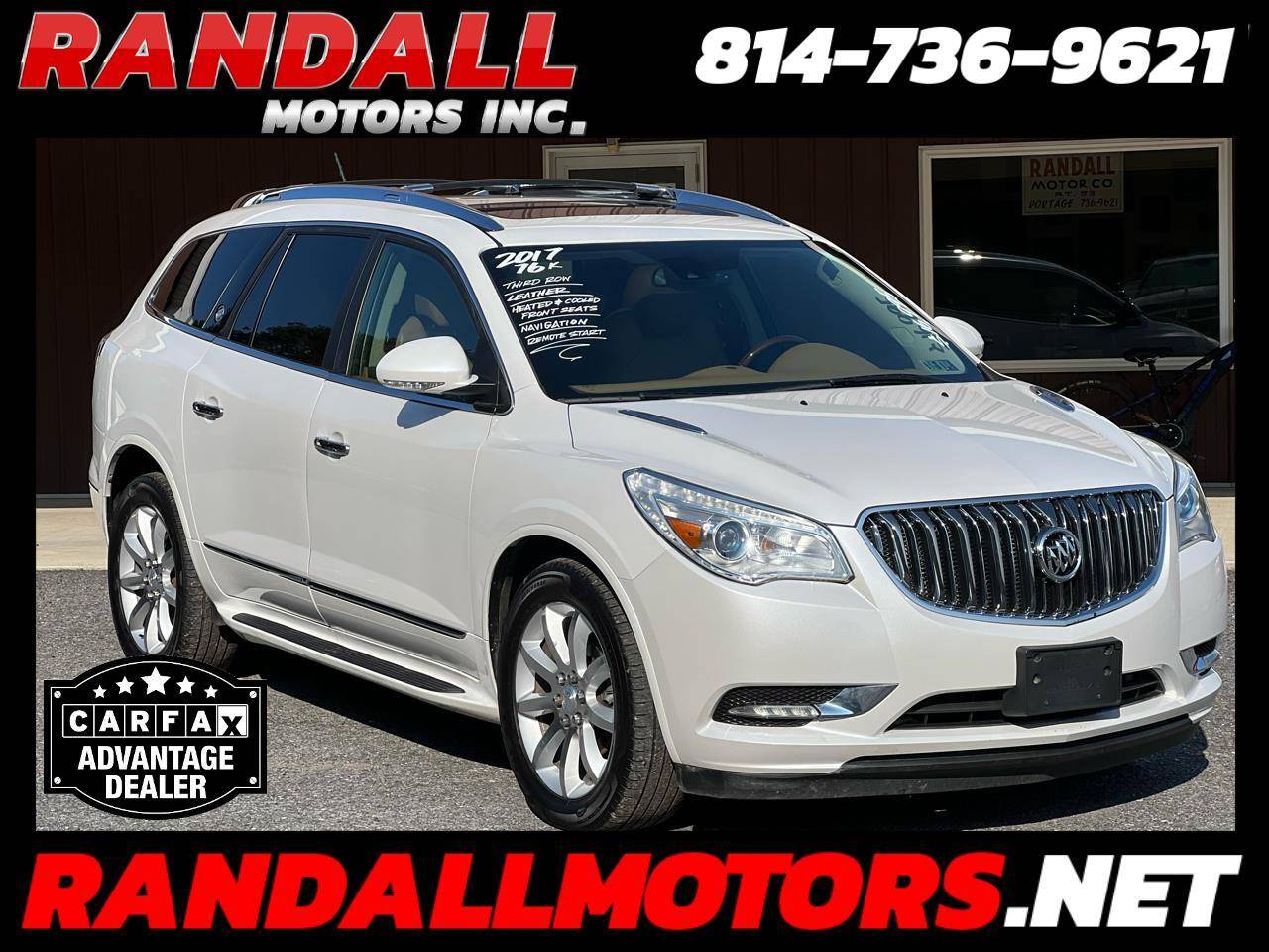 2017 Buick Enclave Premium — SUV — 76,756 mi — Portage, PA