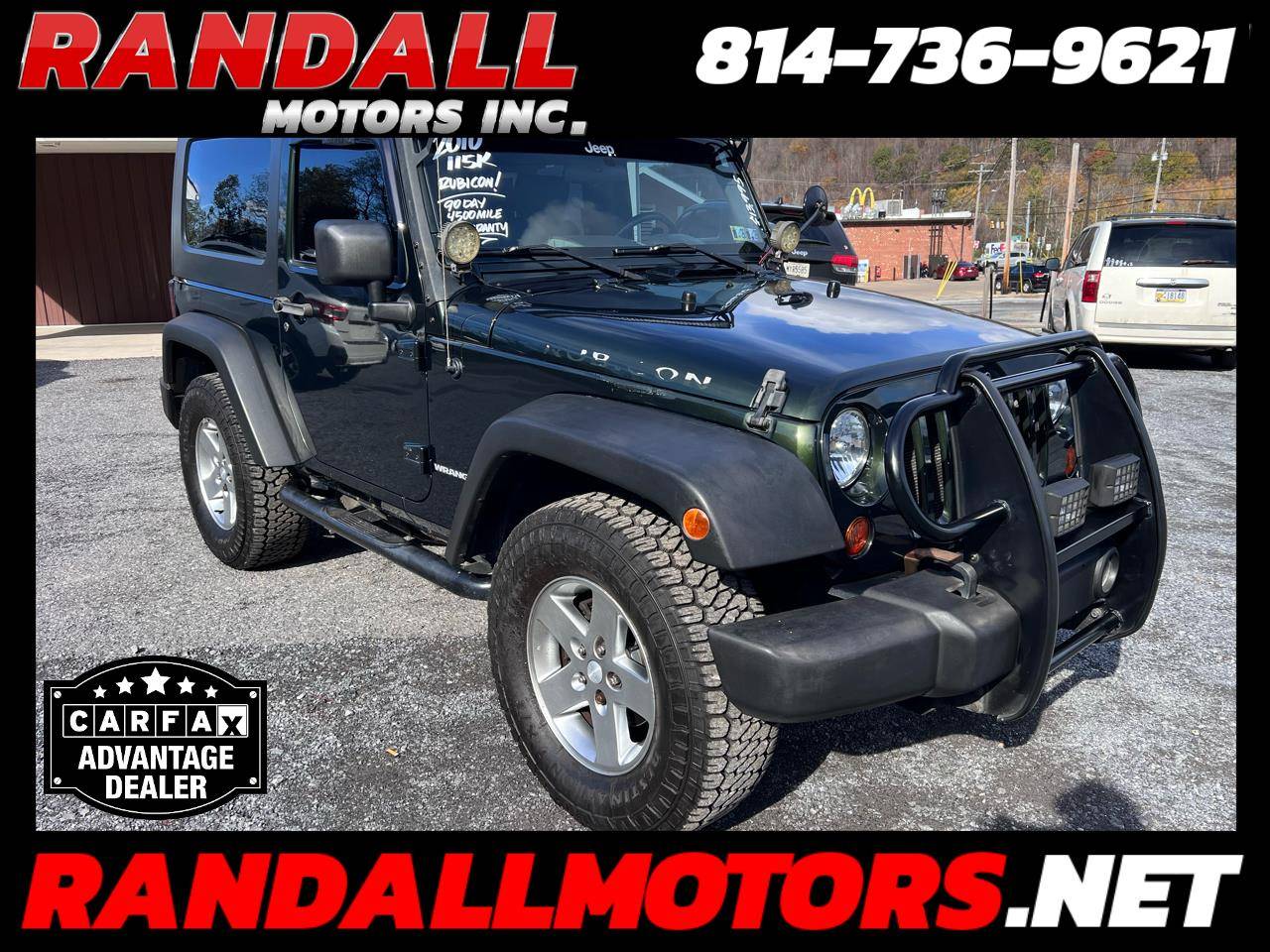2010 Jeep Wrangler Rubicon — SUV — 115,079 mi — Portage, PA