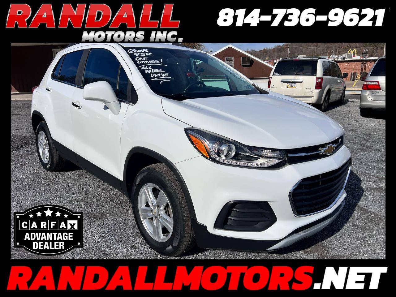 2018 Chevrolet Trax LT — SUV — 95,630 mi — Portage, PA