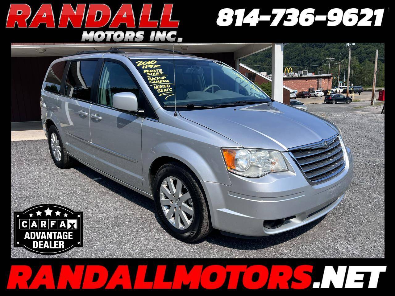 2010 Chrysler Town & Country Touring — Minivan — 119,333 mi — Portage, PA