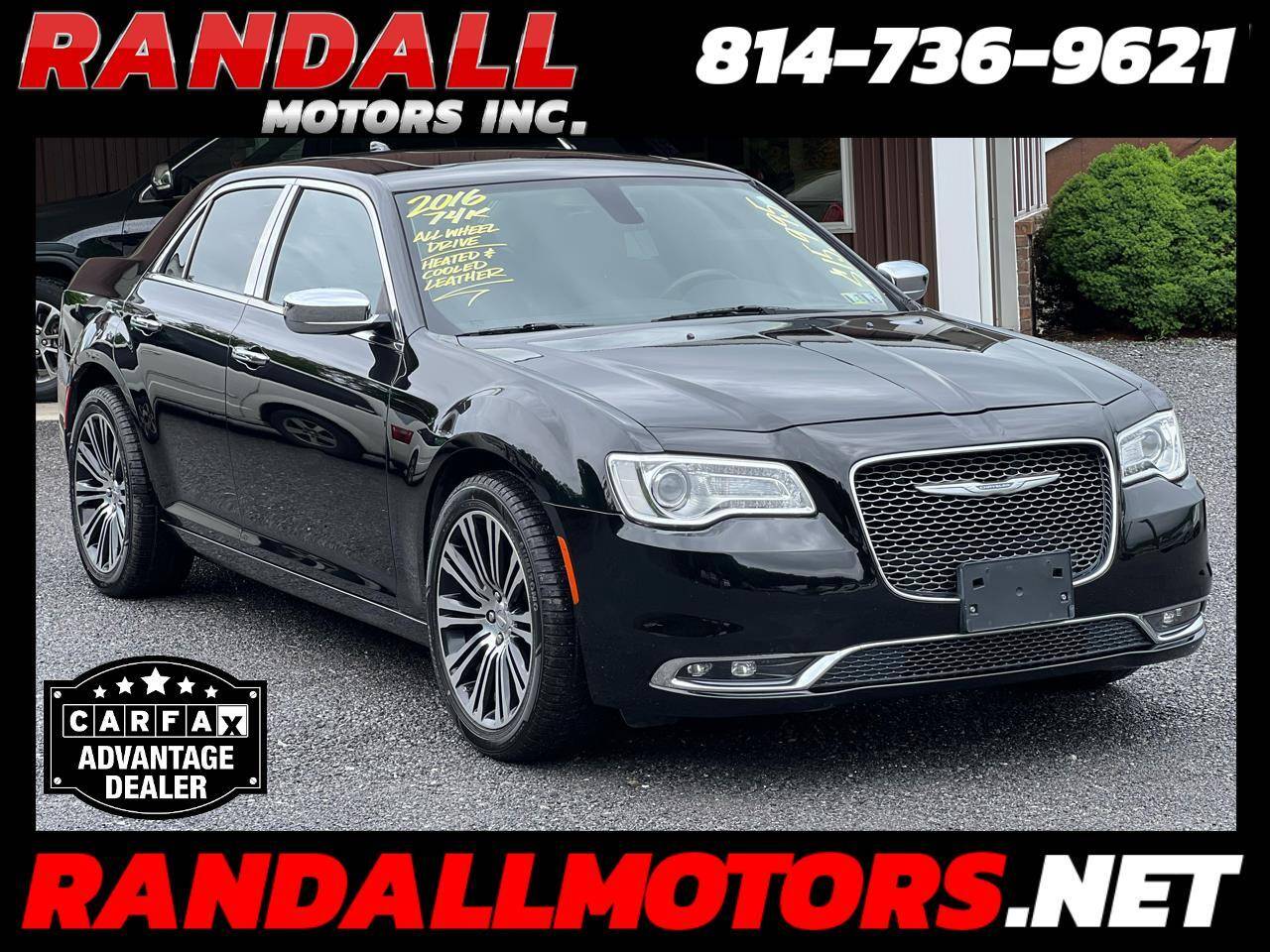 2016 Chrysler 300 C — Sedan — 74,258 mi — Portage, PA