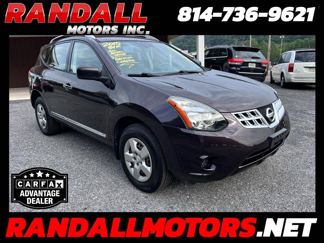2015 Nissan Rogue Select S — SUV — 81,008 mi — Portage, PA