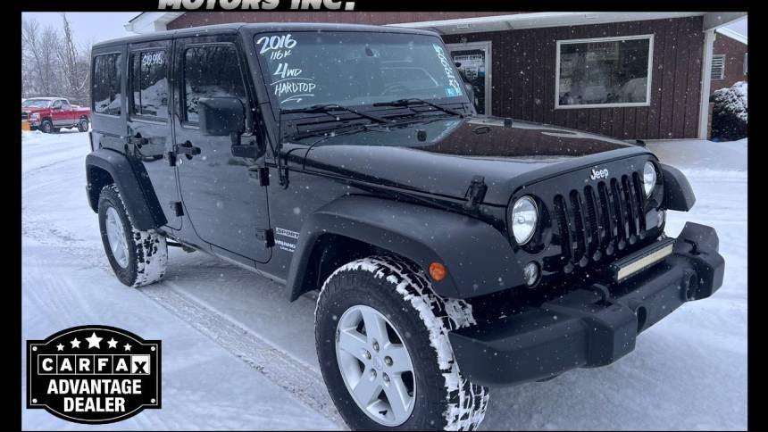 2016 Jeep Wrangler Sport — SUV — 116,309 mi — Portage, PA