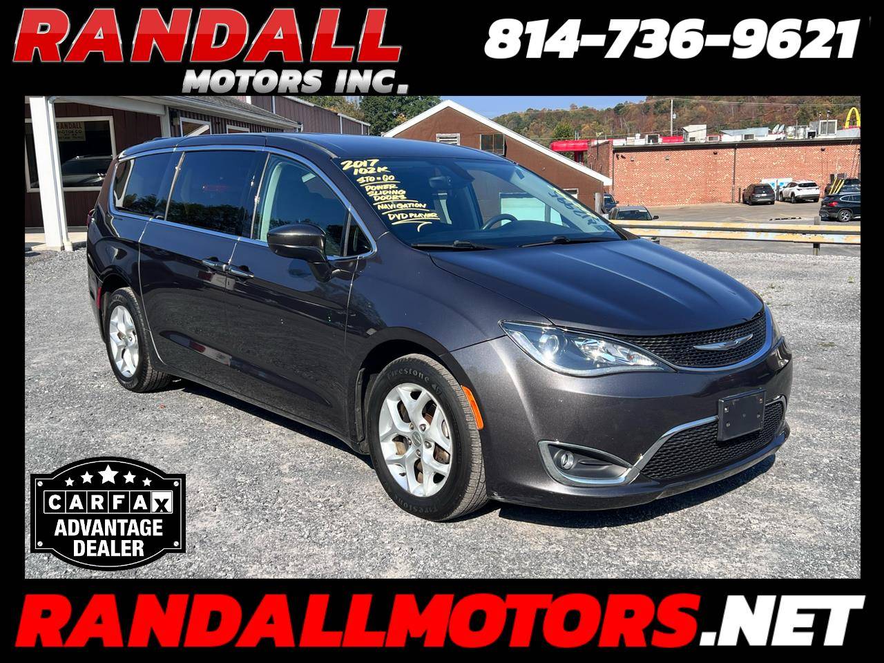 2017 Chrysler Pacifica Touring Plus — Minivan — 102,406 mi — Portage, PA