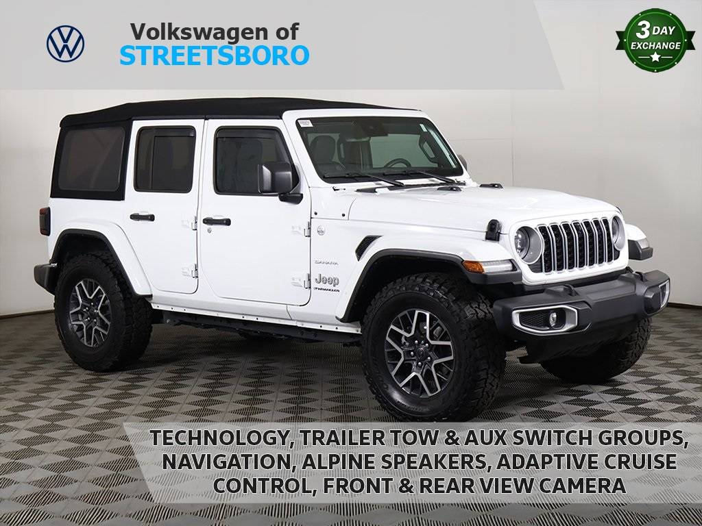 2024 Jeep Wrangler Sahara — SUV — 17,806 mi — Streetsboro, OH