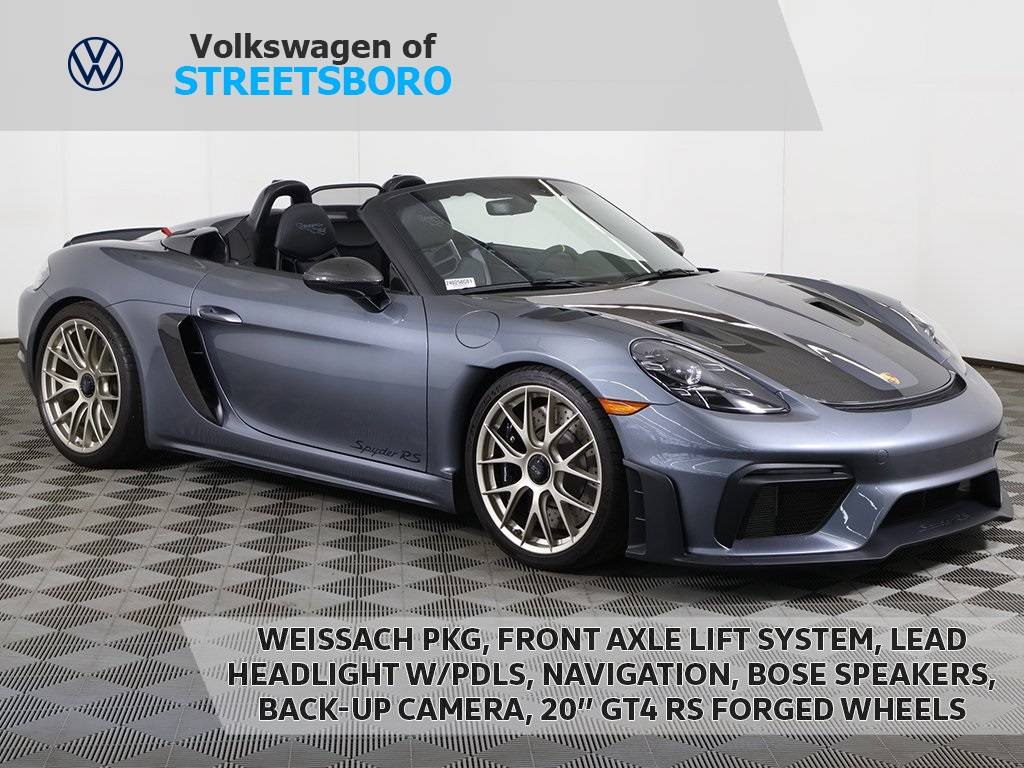 2024 Porsche 718 Boxster RS Spyder — Convertible — 710 mi — Streetsboro, OH